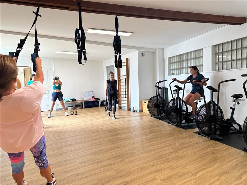 Cours de Cardio Training au Nomade Studio, Carnac
